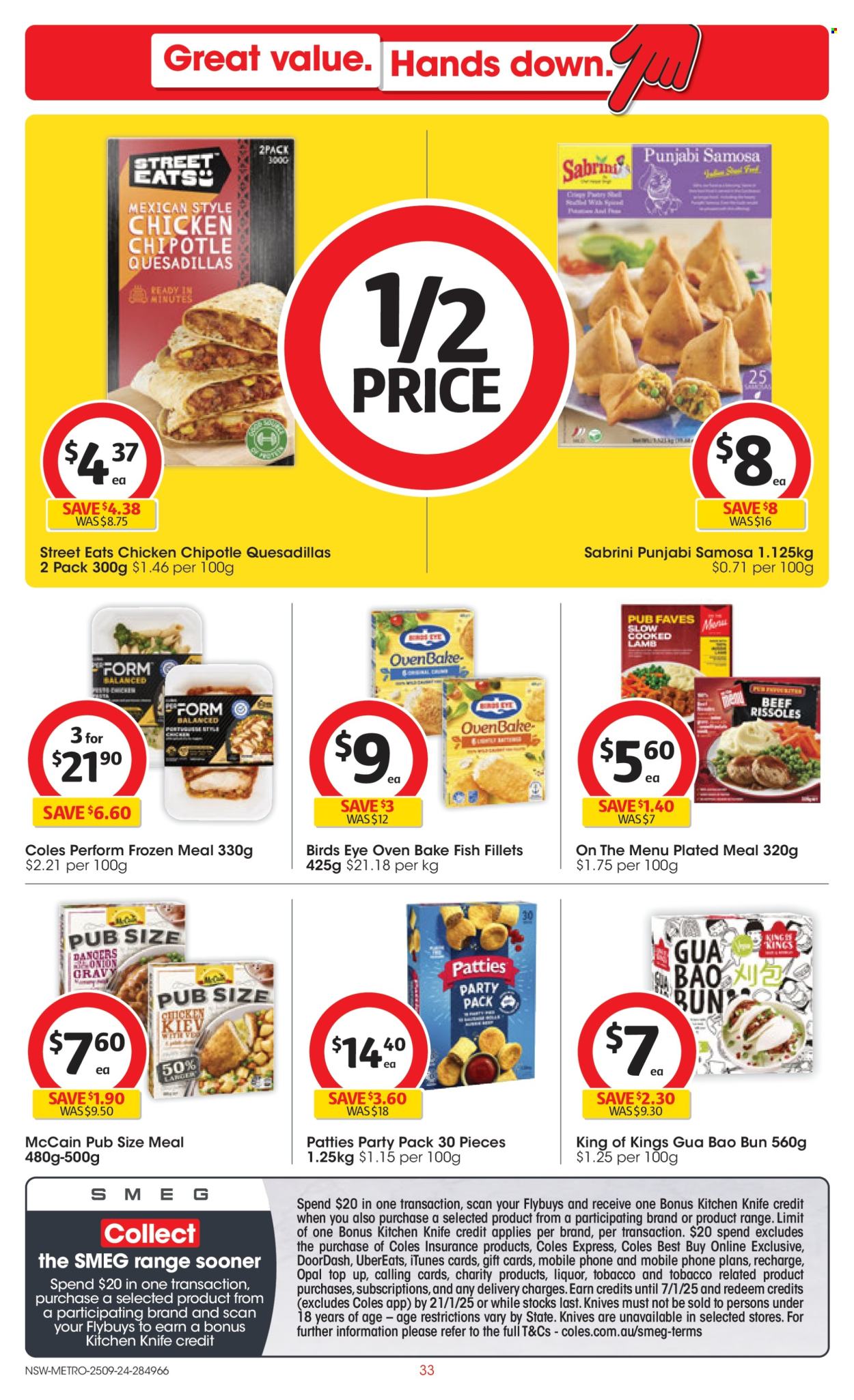 Coles catalogue - 25 Sep 2024 - 1 Oct 2024. Page 33