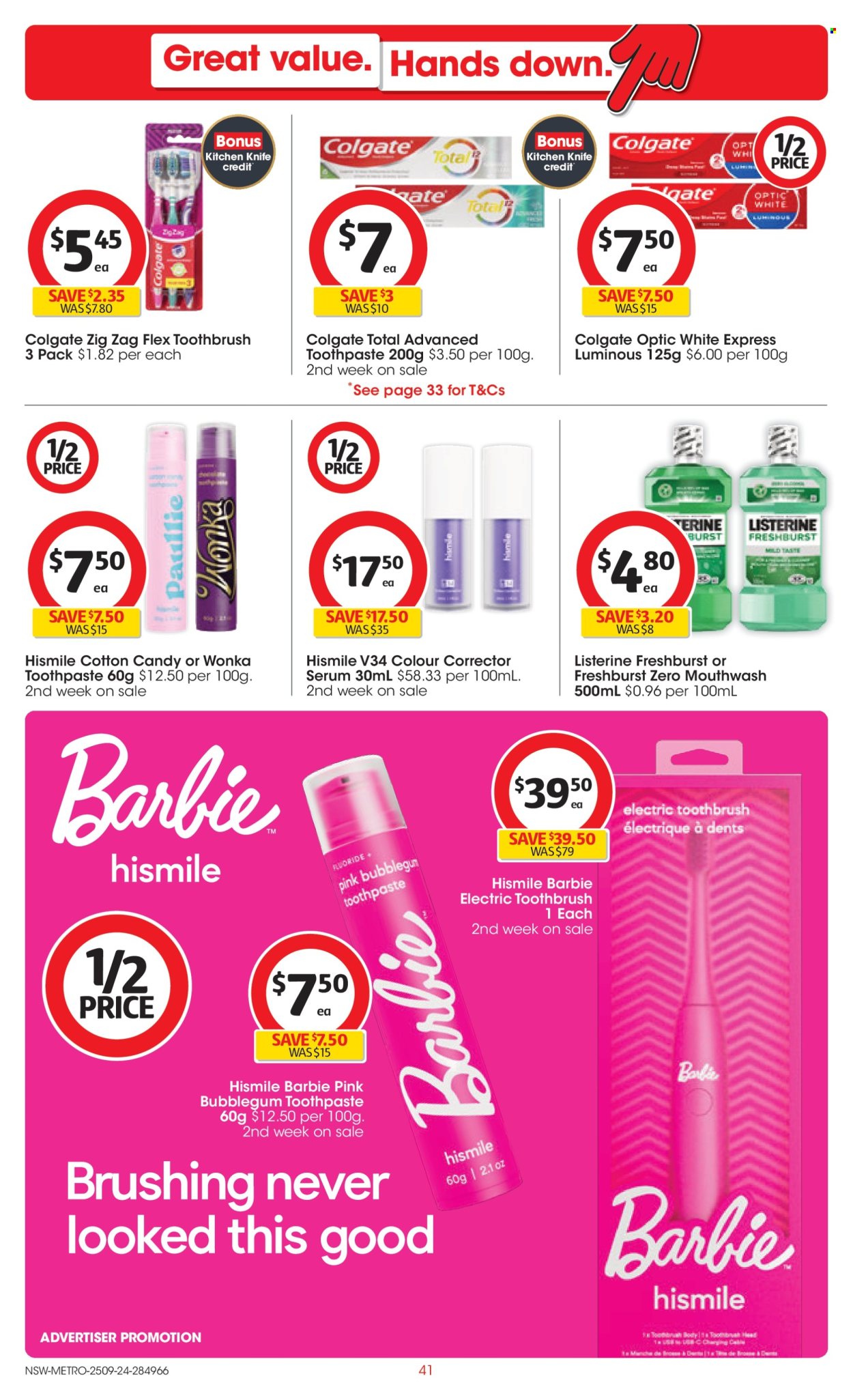 Coles catalogue - 25 Sep 2024 - 1 Oct 2024. Page 41