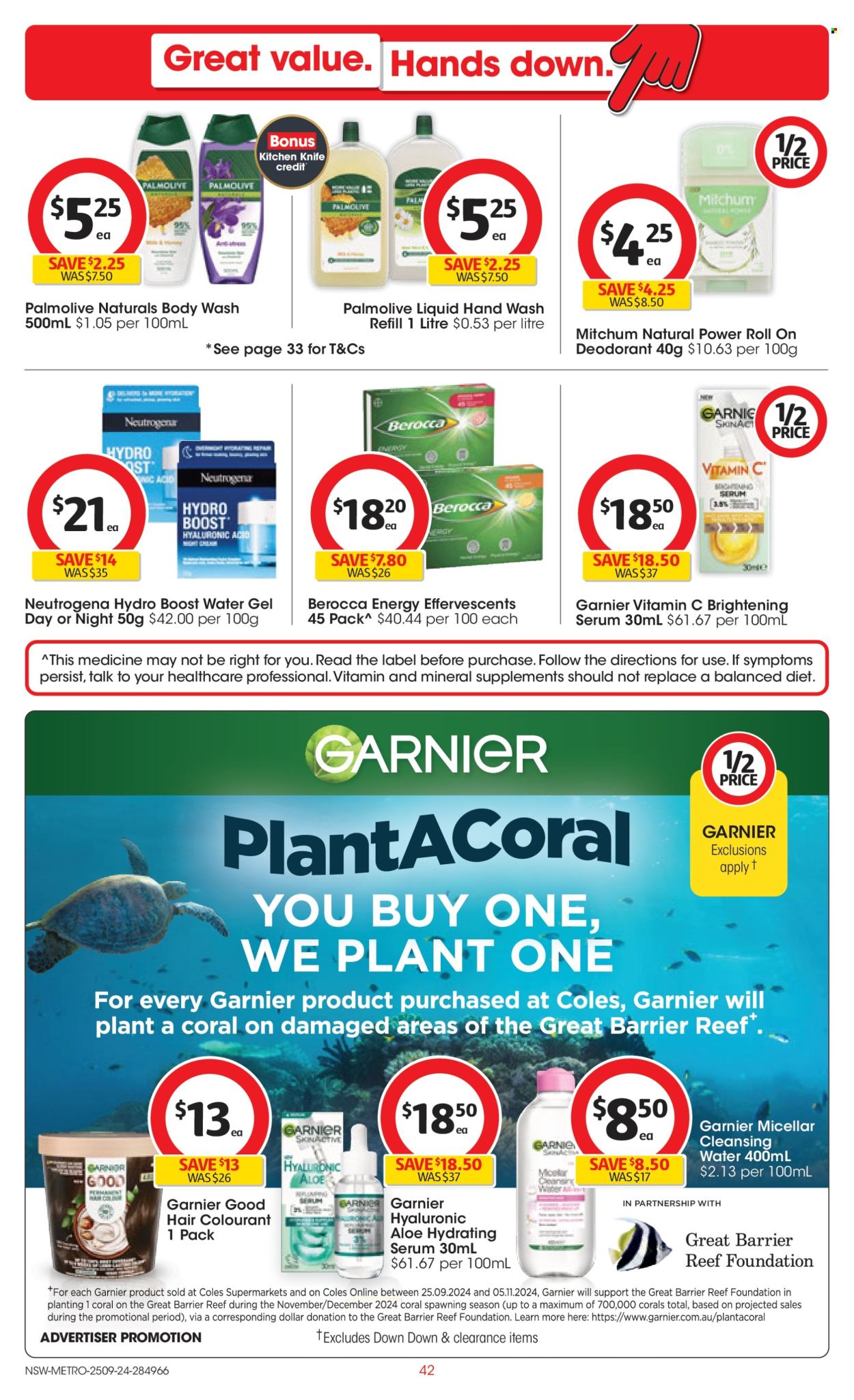 Coles catalogue - 25 Sep 2024 - 1 Oct 2024. Page 42