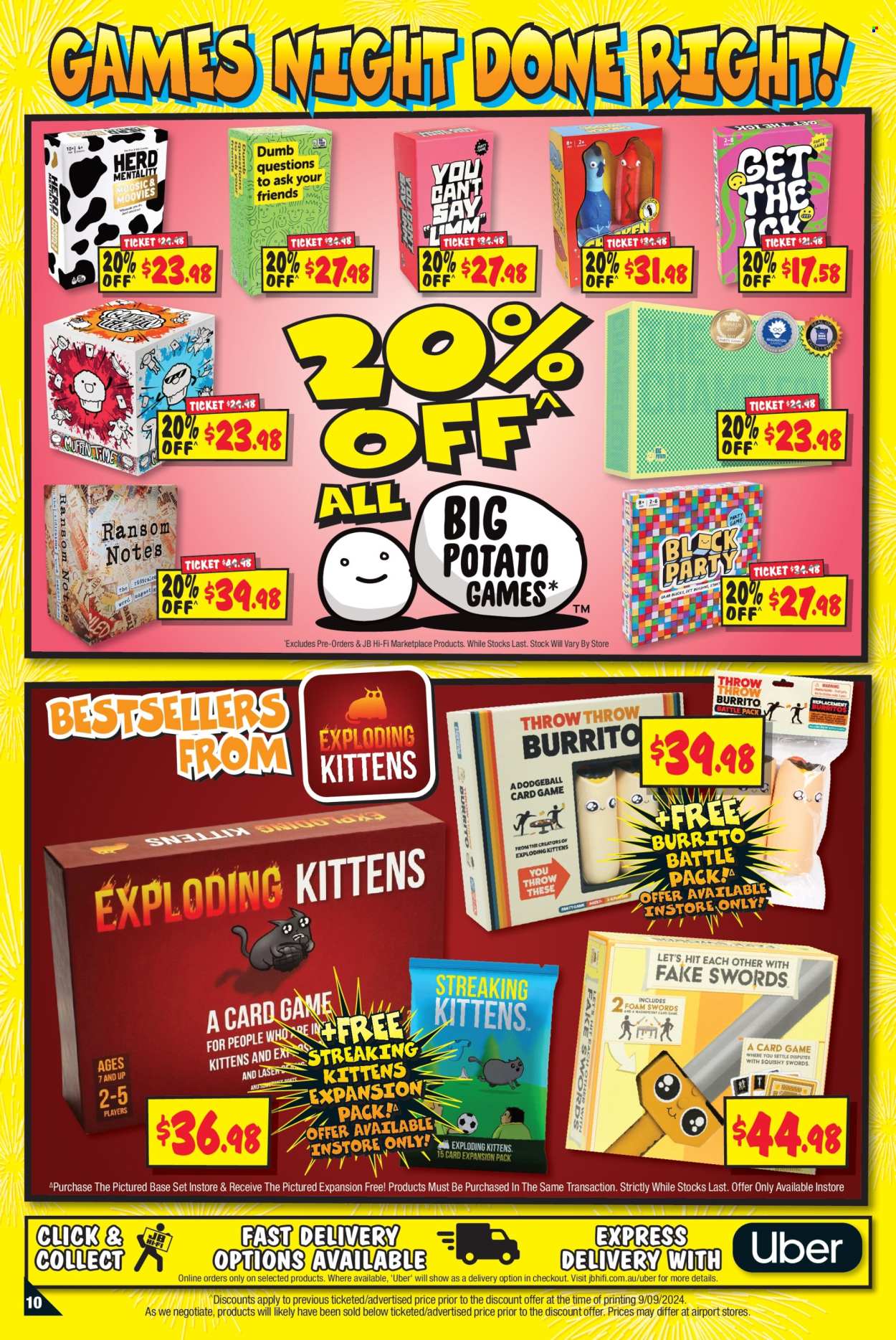 JB Hi-Fi catalogue - 23 Sep 2024 - 6 Oct 2024. Page 9