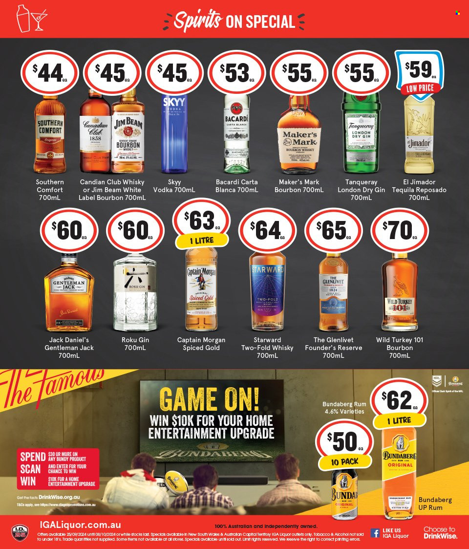 IGA LIQUOR catalogue - 25 Sep 2024 - 8 Oct 2024. Page 8