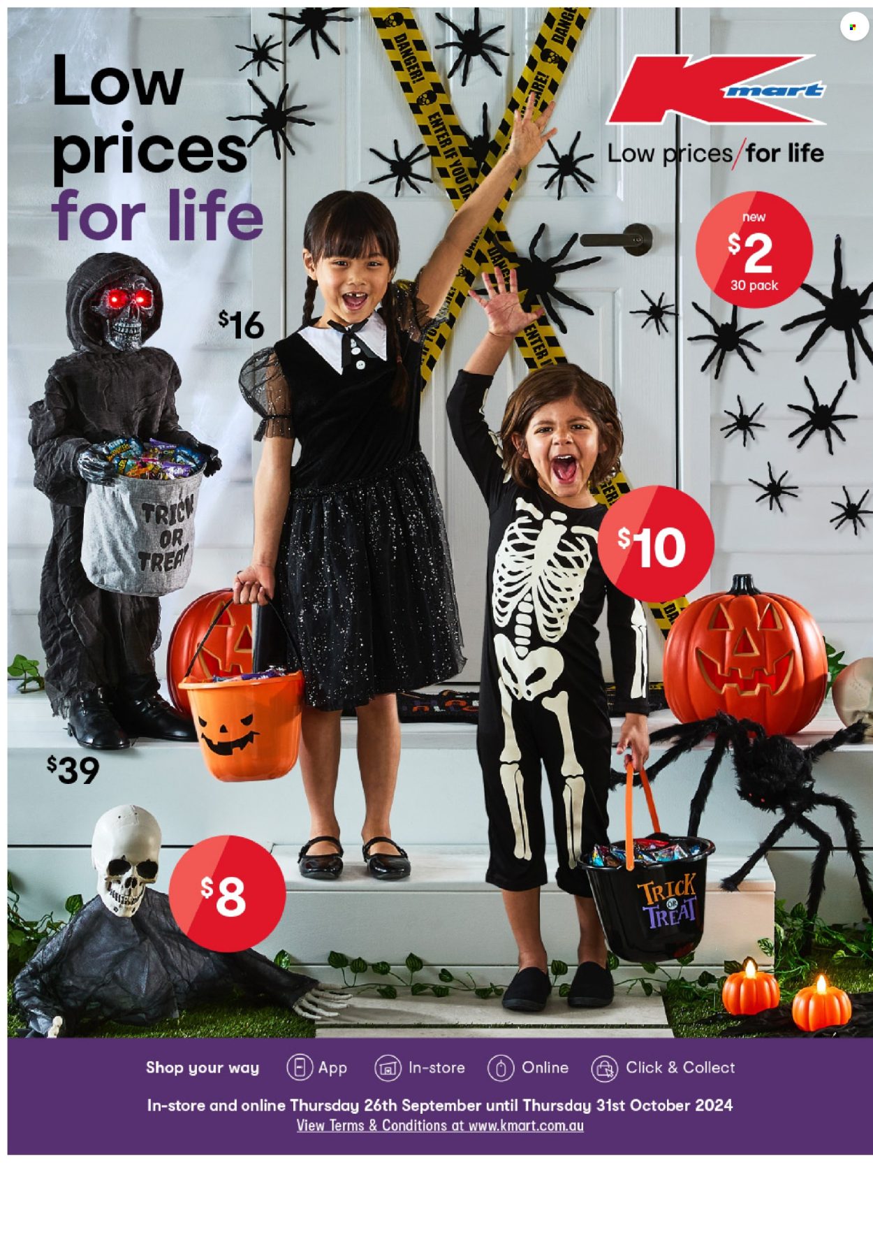Kmart catalogue - 26 Sep 2024 - 31 Oct 2024. Page 1