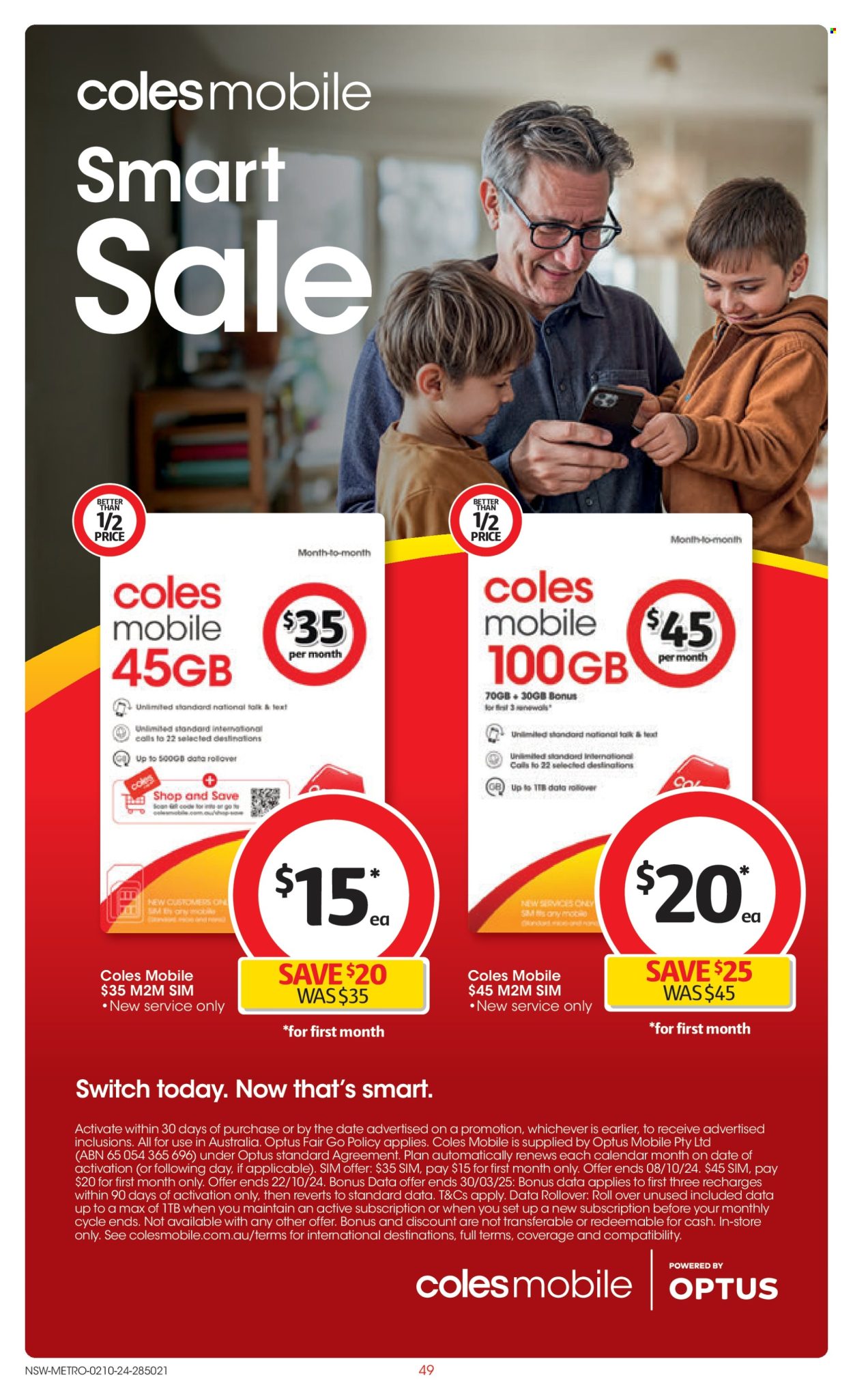 Coles catalogue - 2 Oct 2024 - 8 Oct 2024. Page 49