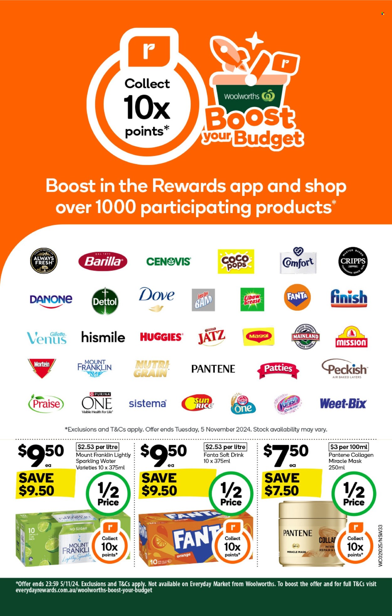 Woolworths catalogue - 2 Oct 2024 - 8 Oct 2024. Page 29