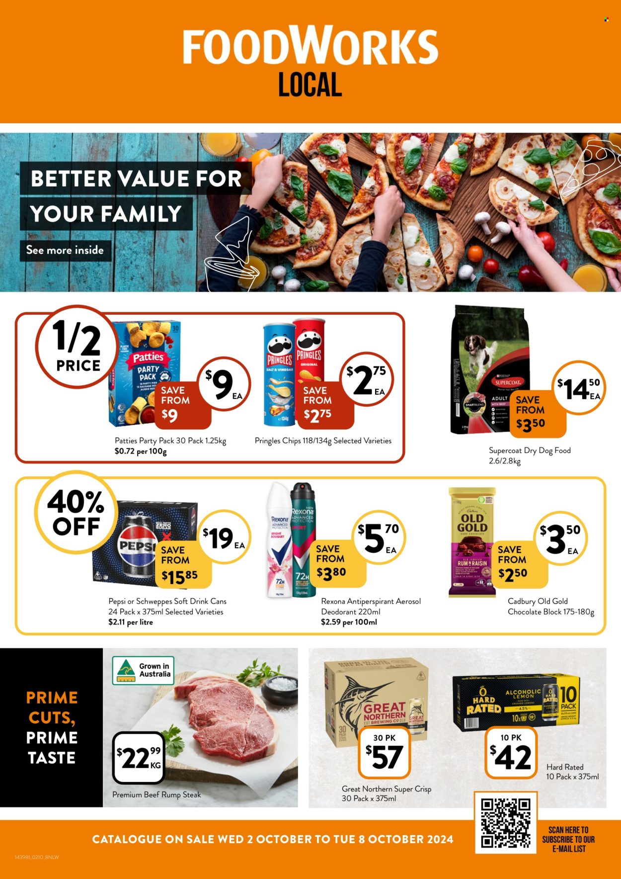 Foodworks catalogue - 2 Oct 2024 - 8 Oct 2024. Page 1