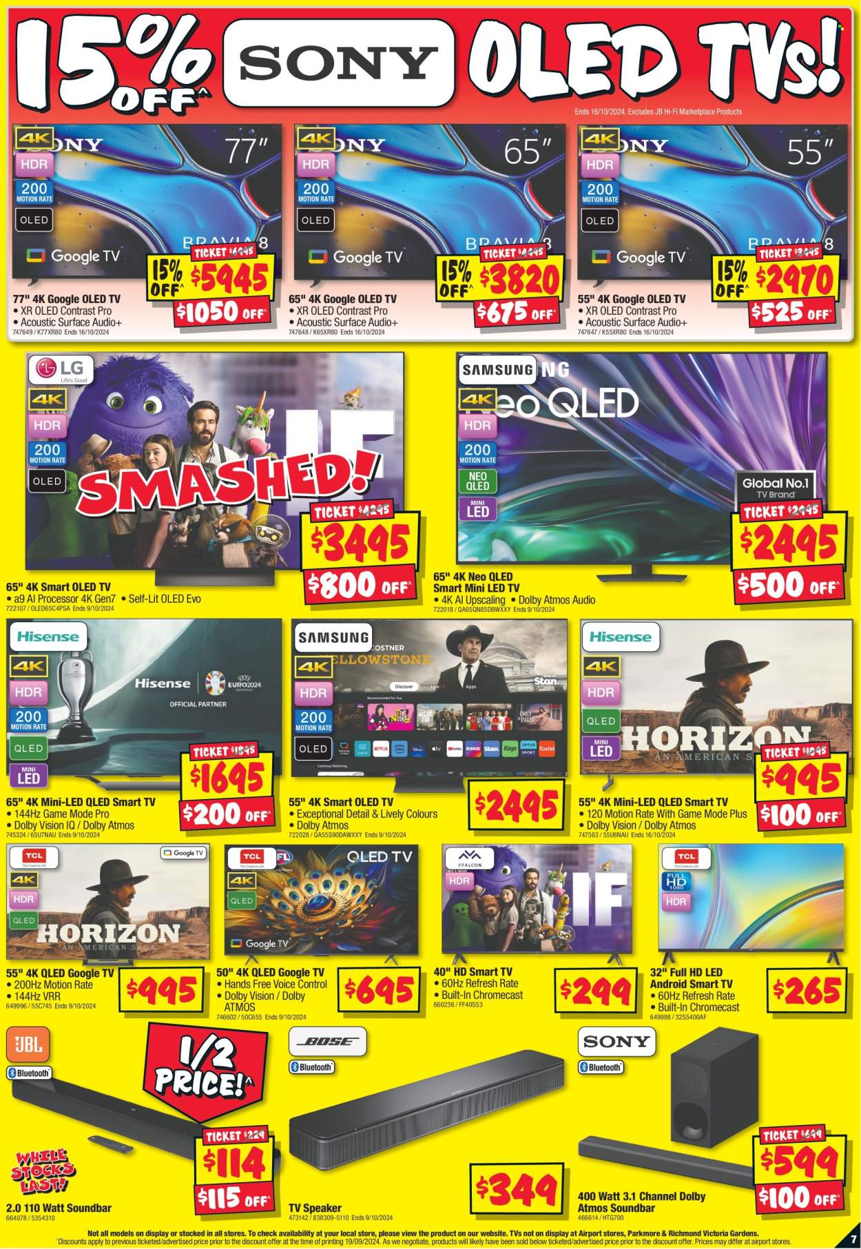 JB Hi-Fi catalogue - 3 Oct 2024 - 7 Oct 2024. Page 7
