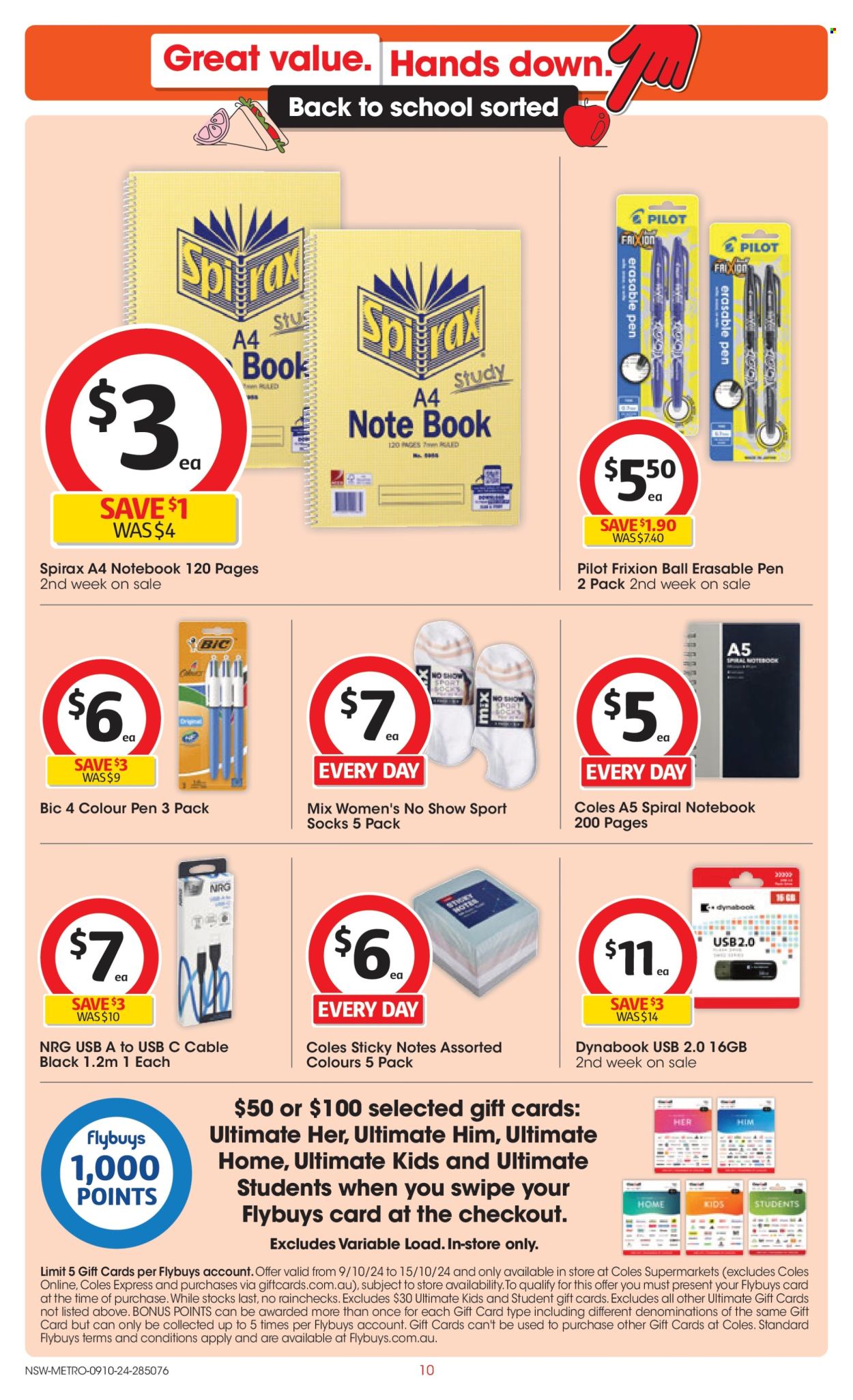 Coles catalogue - 9 Oct 2024 - 15 Oct 2024. Page 10