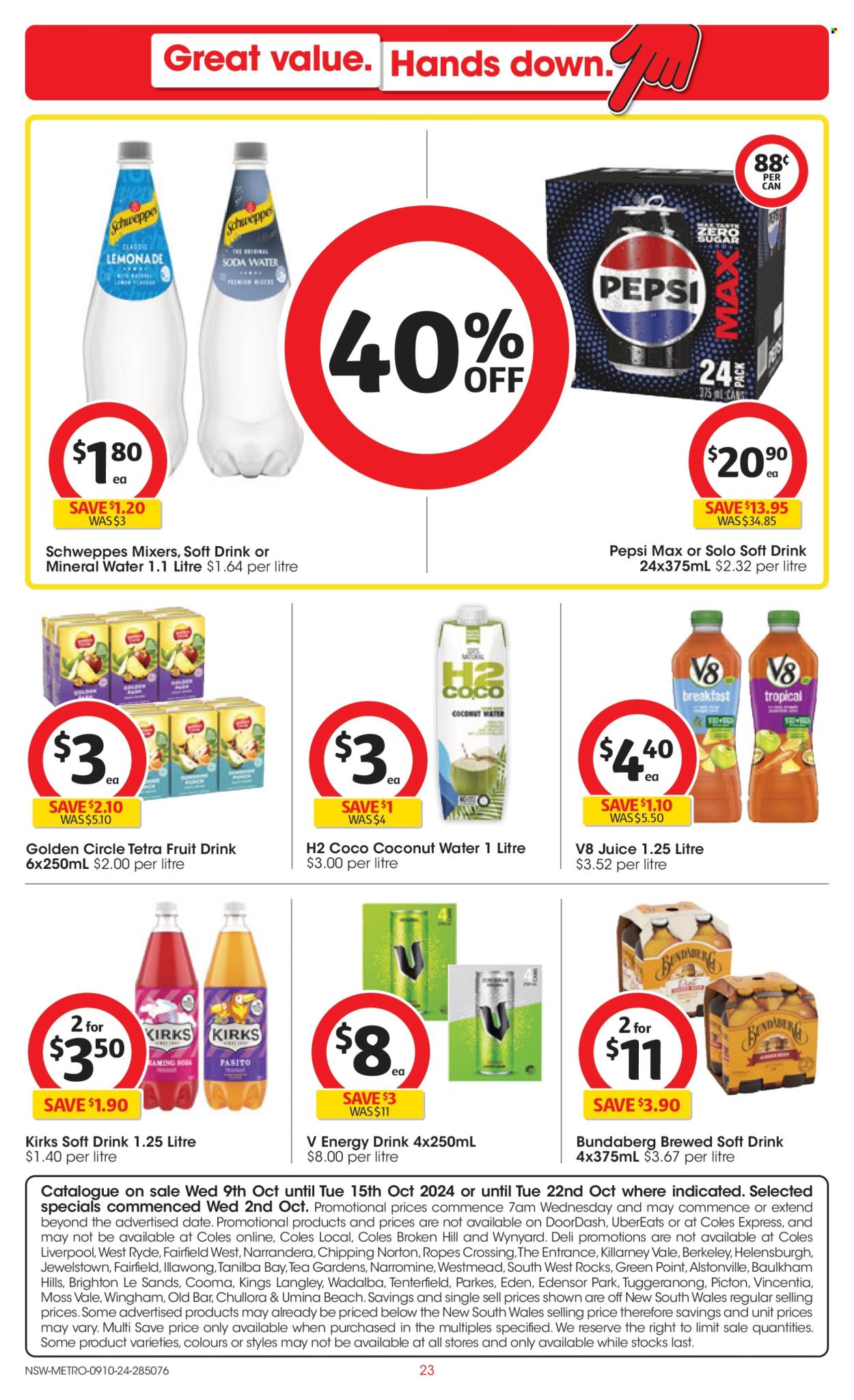 Coles catalogue - 9 Oct 2024 - 15 Oct 2024. Page 23
