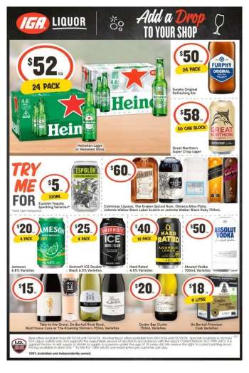 IGA LIQUOR Catalogue - 9 Oct 2024 - 15 Oct 2024.