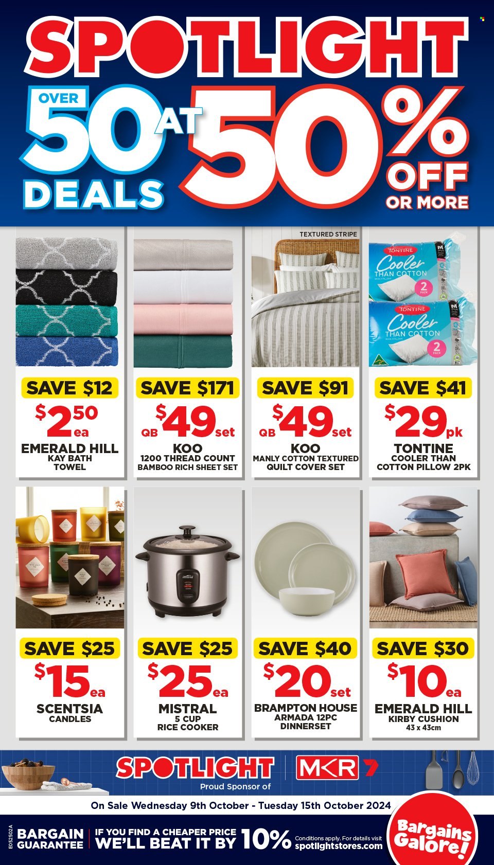 Spotlight catalogue - 9 Oct 2024 - 15 Oct 2024. Page 1
