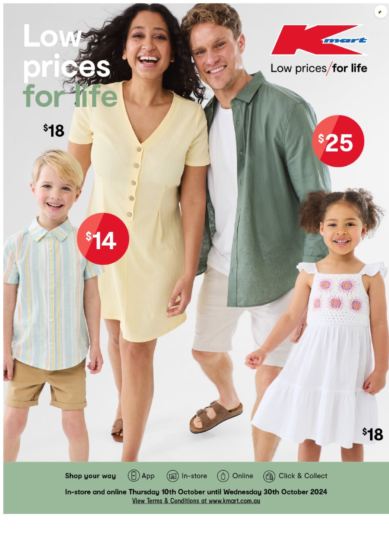 Kmart catalogue - 10 Oct 2024 - 30 Oct 2024. Page 1