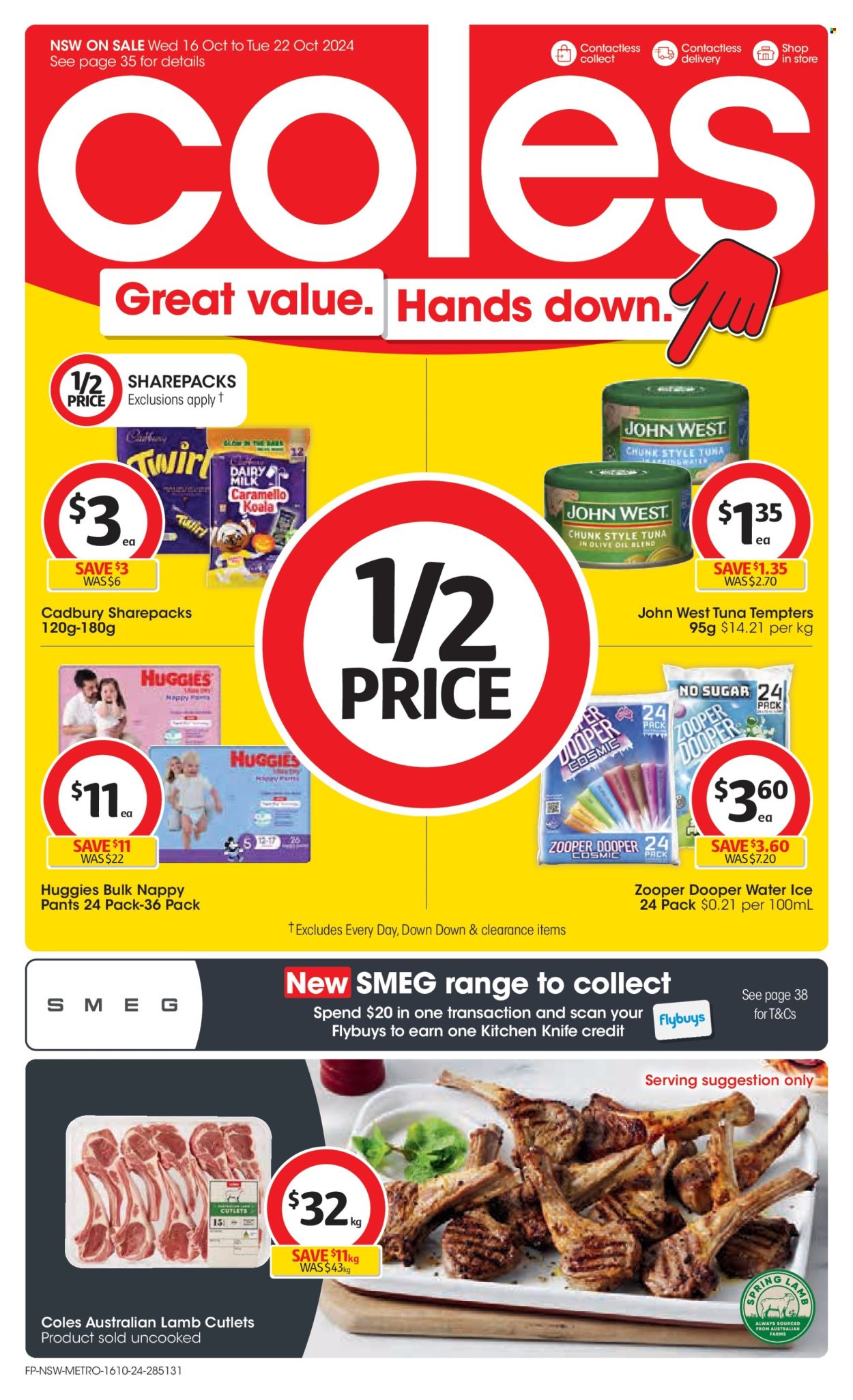 Coles catalogue - 16 Oct 2024 - 22 Oct 2024. Page 1