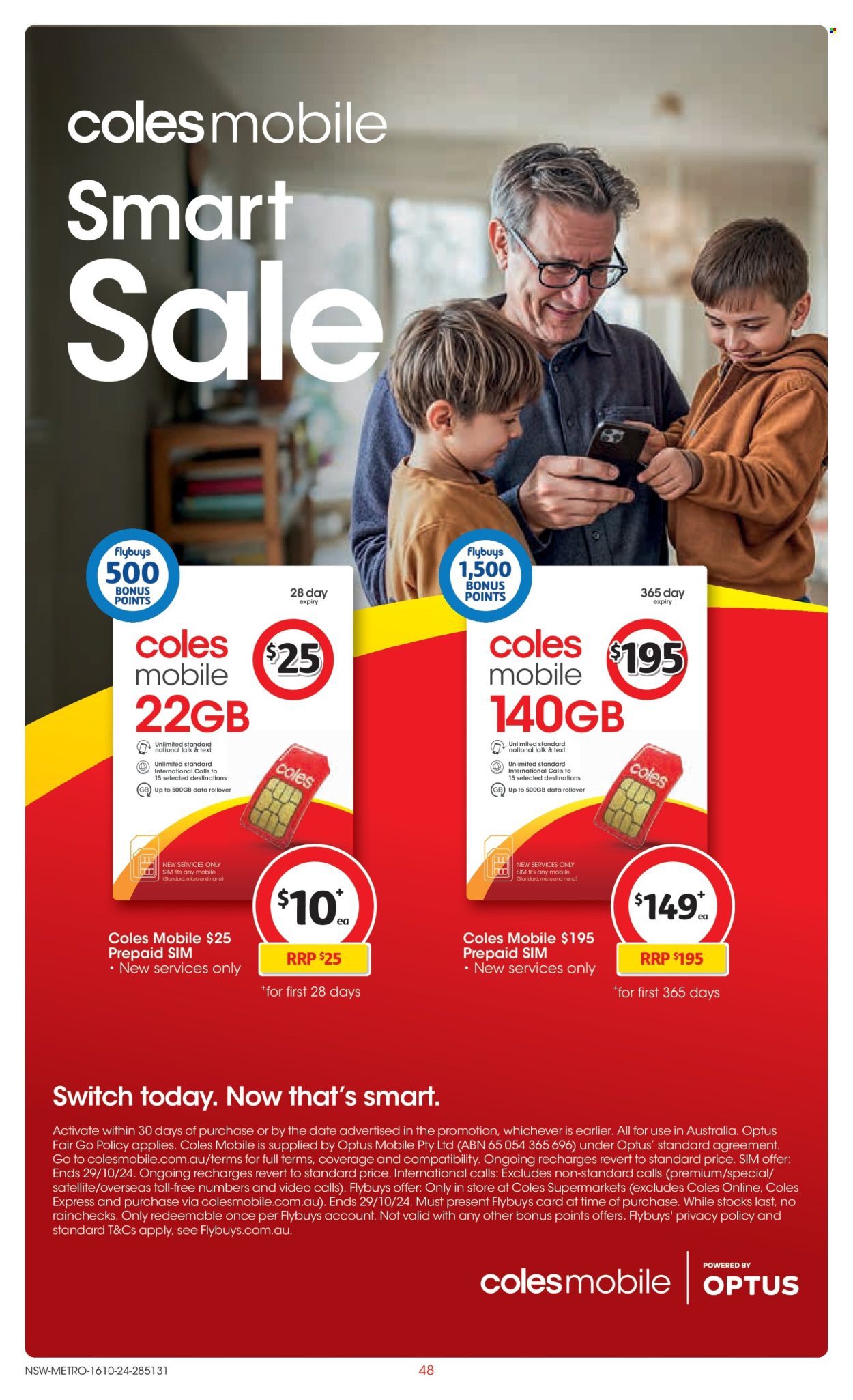 Coles catalogue - 16 Oct 2024 - 22 Oct 2024. Page 48