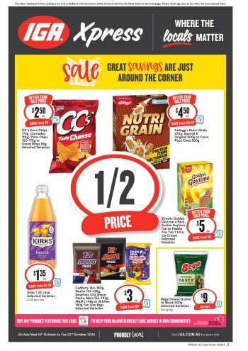 IGA Xpress Catalogue - 16 Oct 2024 - 22 Oct 2024.