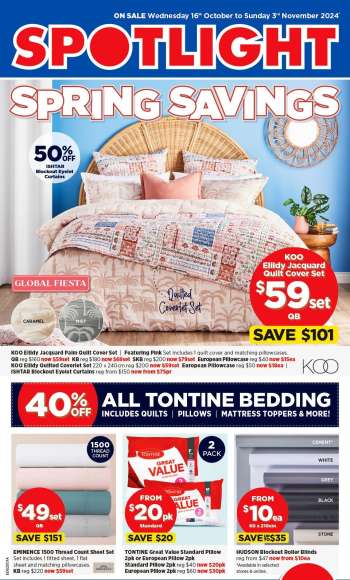 Spotlight Catalogue - 16 Oct 2024 - 3 Nov 2024.