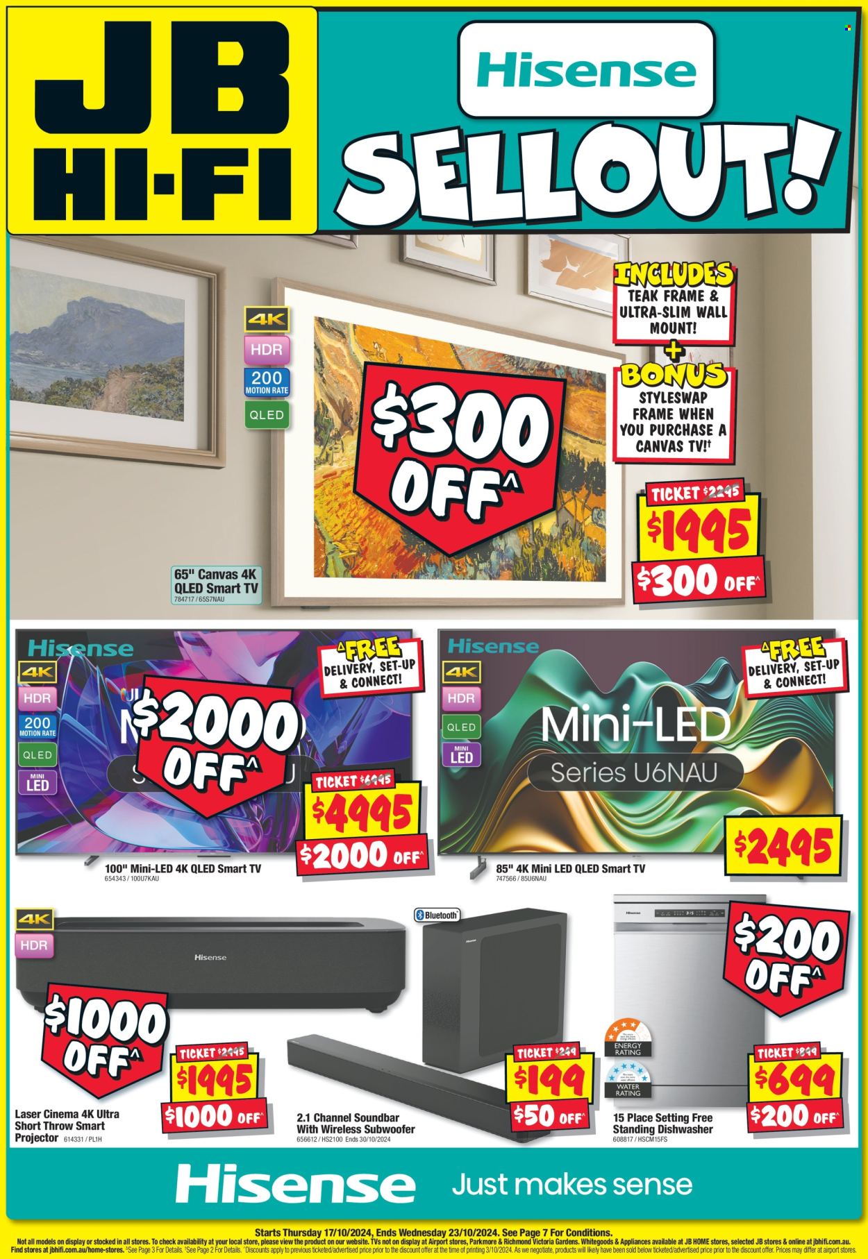 JB Hi-Fi catalogue - 17 Oct 2024 - 23 Oct 2024. Page 1