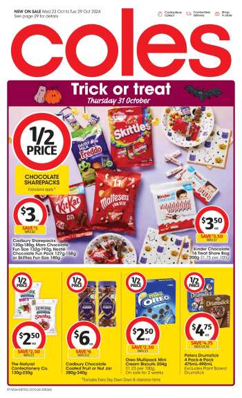 Coles Catalogue - 23 Oct 2024 - 29 Oct 2024.