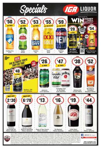 IGA LIQUOR Catalogue - 23 Oct 2024 - 29 Oct 2024.