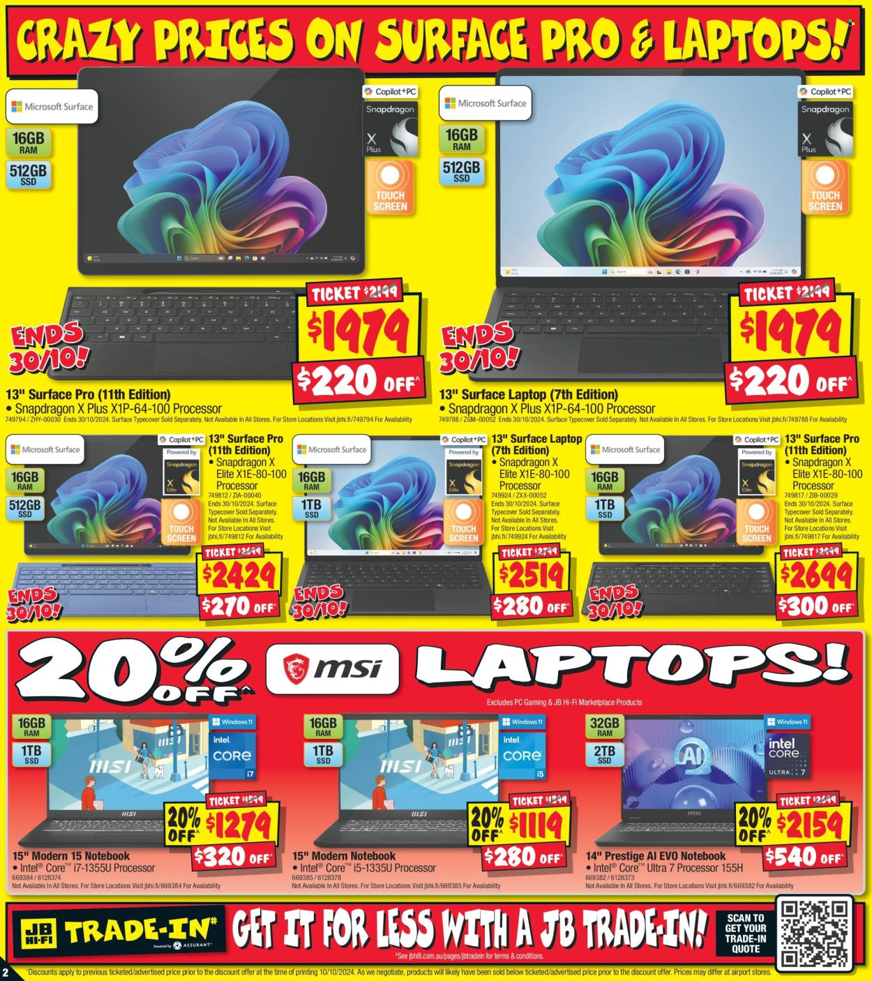 JB Hi-Fi catalogue - 24 Oct 2024 - 6 Nov 2024. Page 2