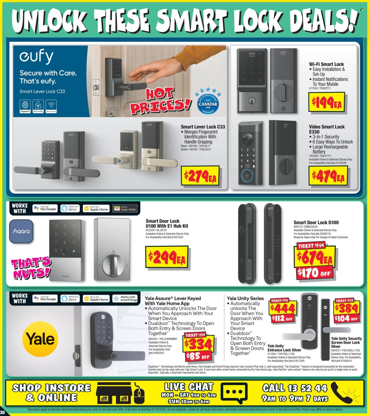 JB Hi-Fi catalogue - 24 Oct 2024 - 6 Nov 2024. Page 30
