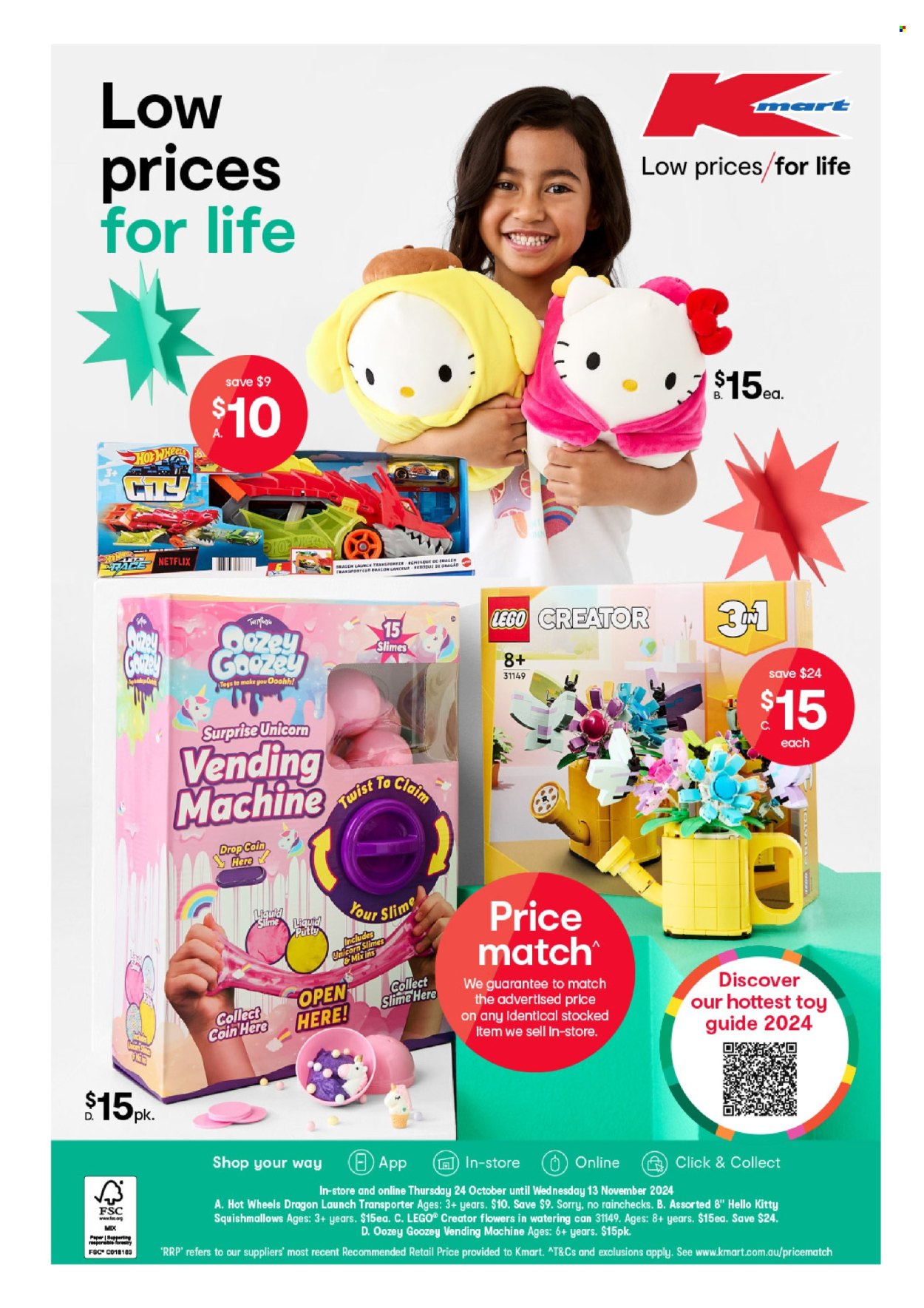 Kmart catalogue - 24 Oct 2024 - 13 Nov 2024. Page 1