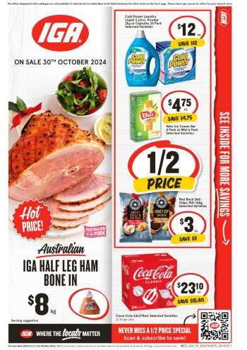 IGA Catalogue - 30 Oct 2024 - 5 Nov 2024.