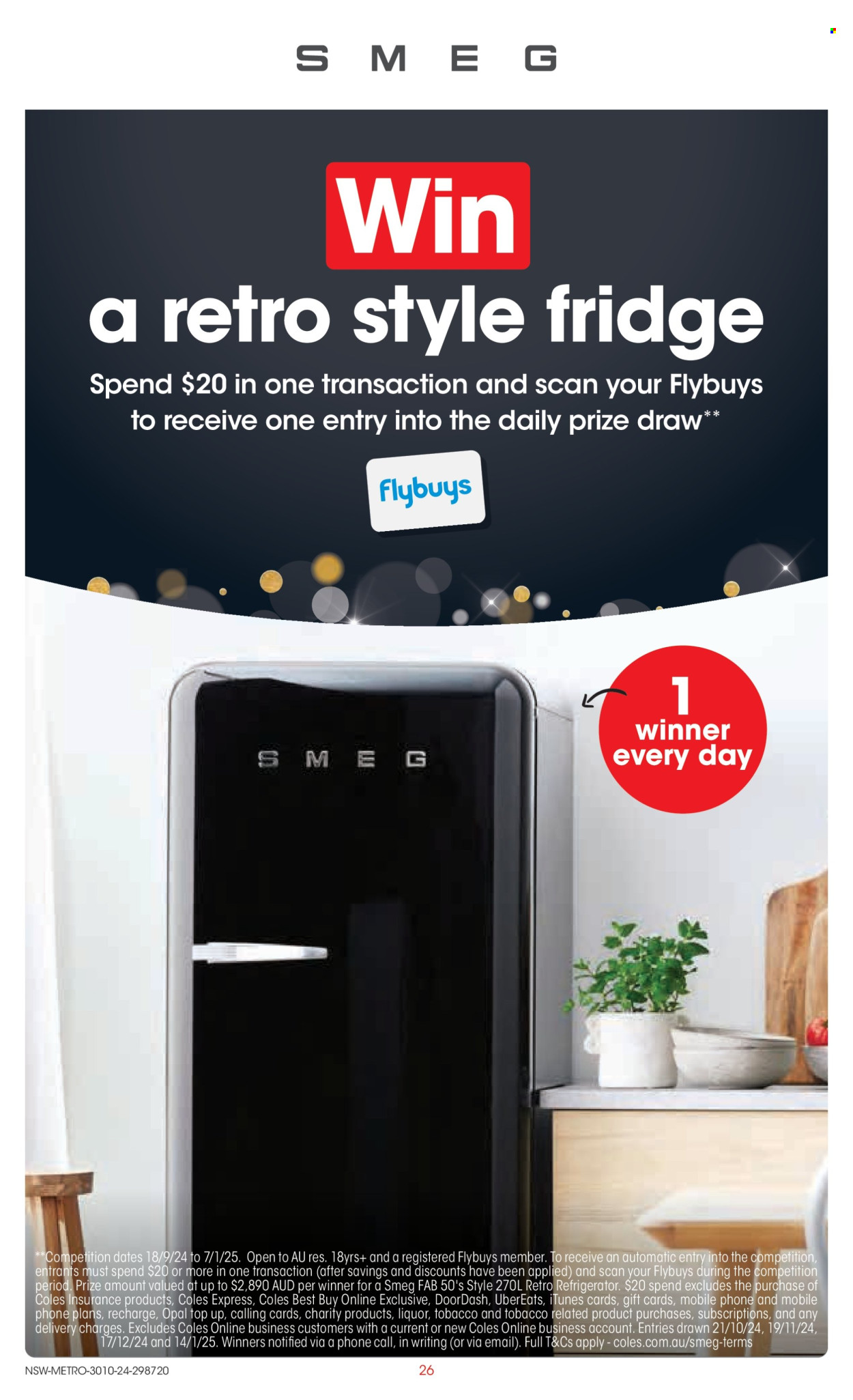 Coles catalogue - 30 Oct 2024 - 5 Nov 2024. Page 26