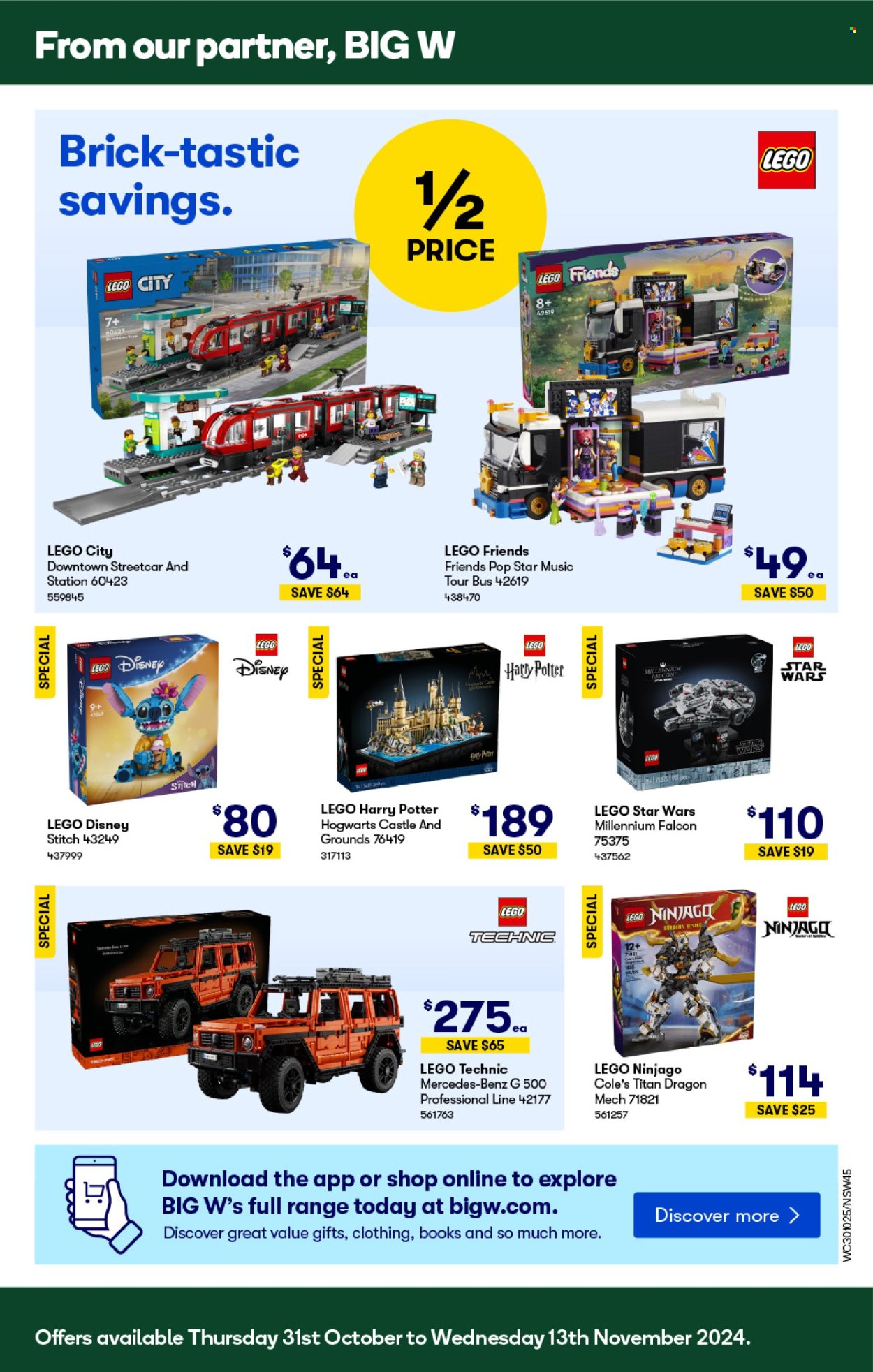 Woolworths catalogue - 30 Oct 2024 - 5 Nov 2024. Page 45