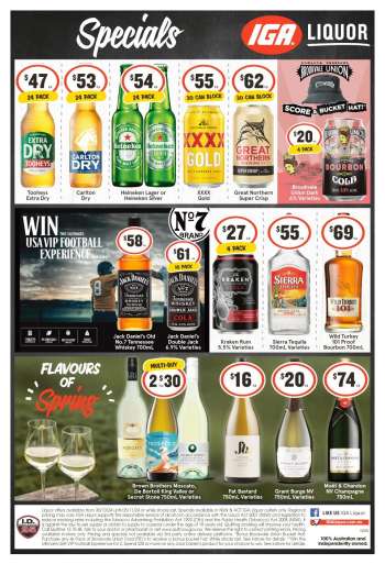 IGA LIQUOR Catalogue - 30 Oct 2024 - 5 Nov 2024.