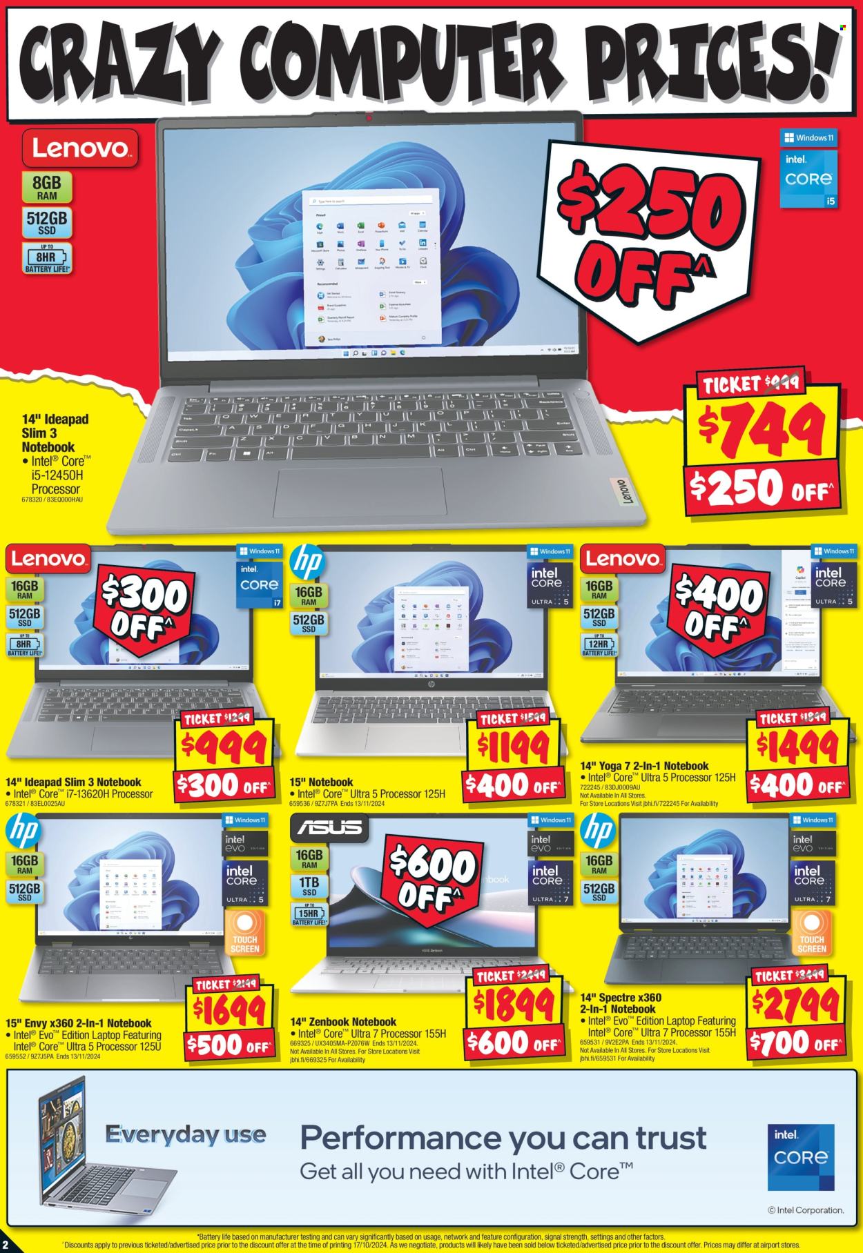 JB Hi-Fi catalogue - 31 Oct 2024 - 6 Nov 2024. Page 2