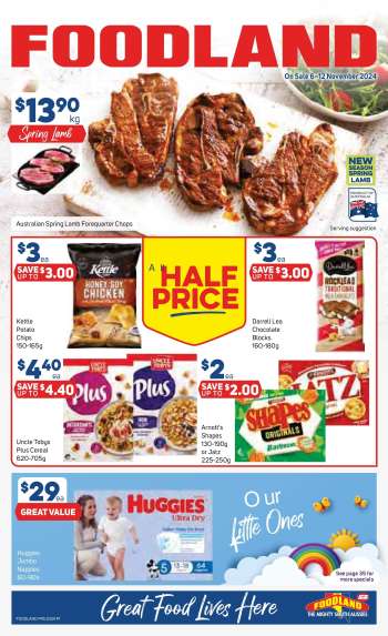 Foodland Catalogue - 6 Nov 2024 - 12 Nov 2024.