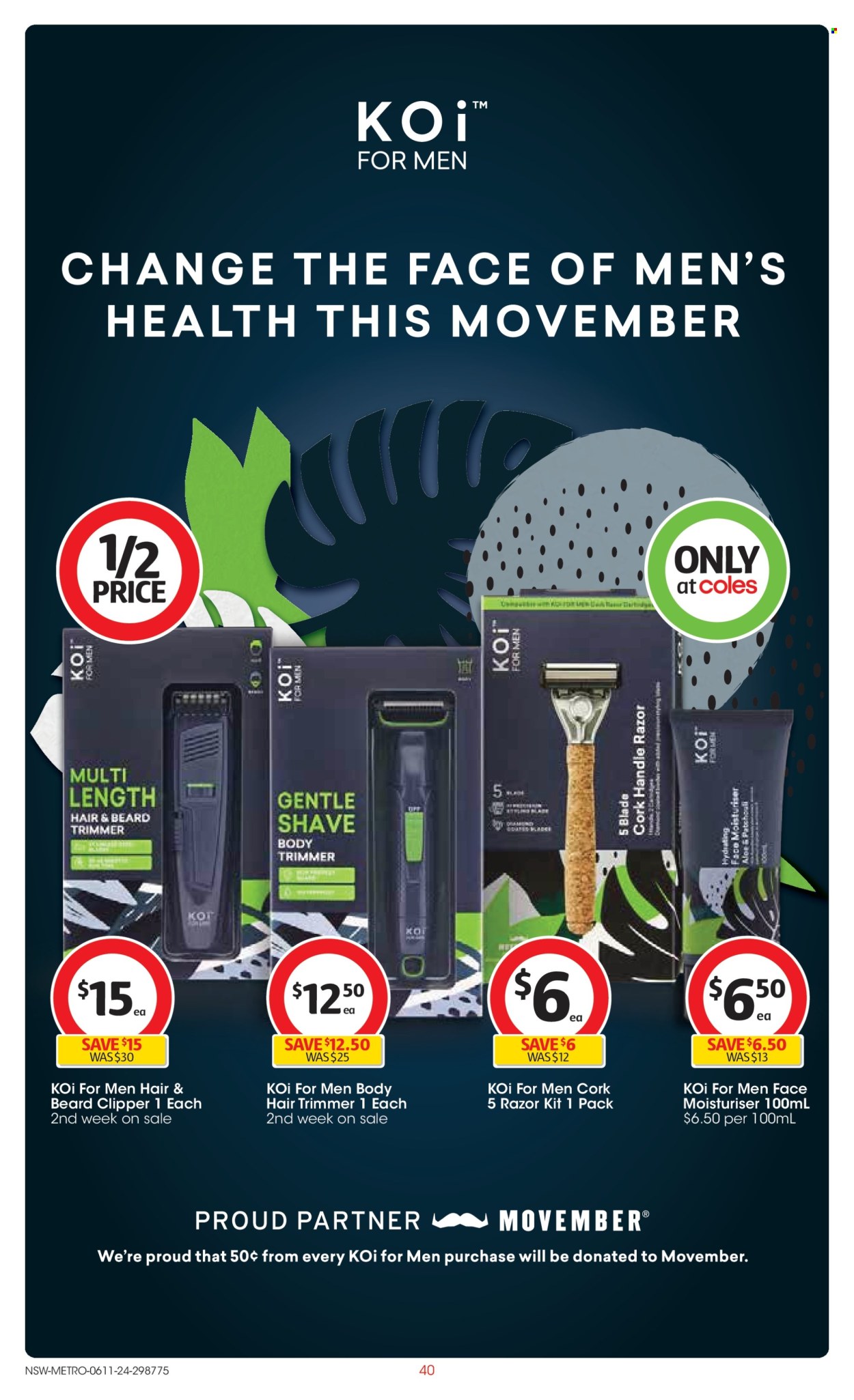 Coles catalogue - 6 Nov 2024 - 12 Nov 2024. Page 40