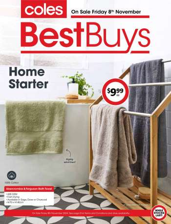 Coles Catalogue - 8 Nov 2024 - 14 Nov 2024.