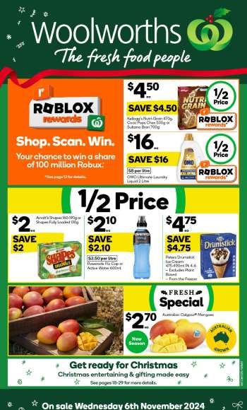 Woolworths Catalogue - 6 Nov 2024 - 12 Nov 2024.