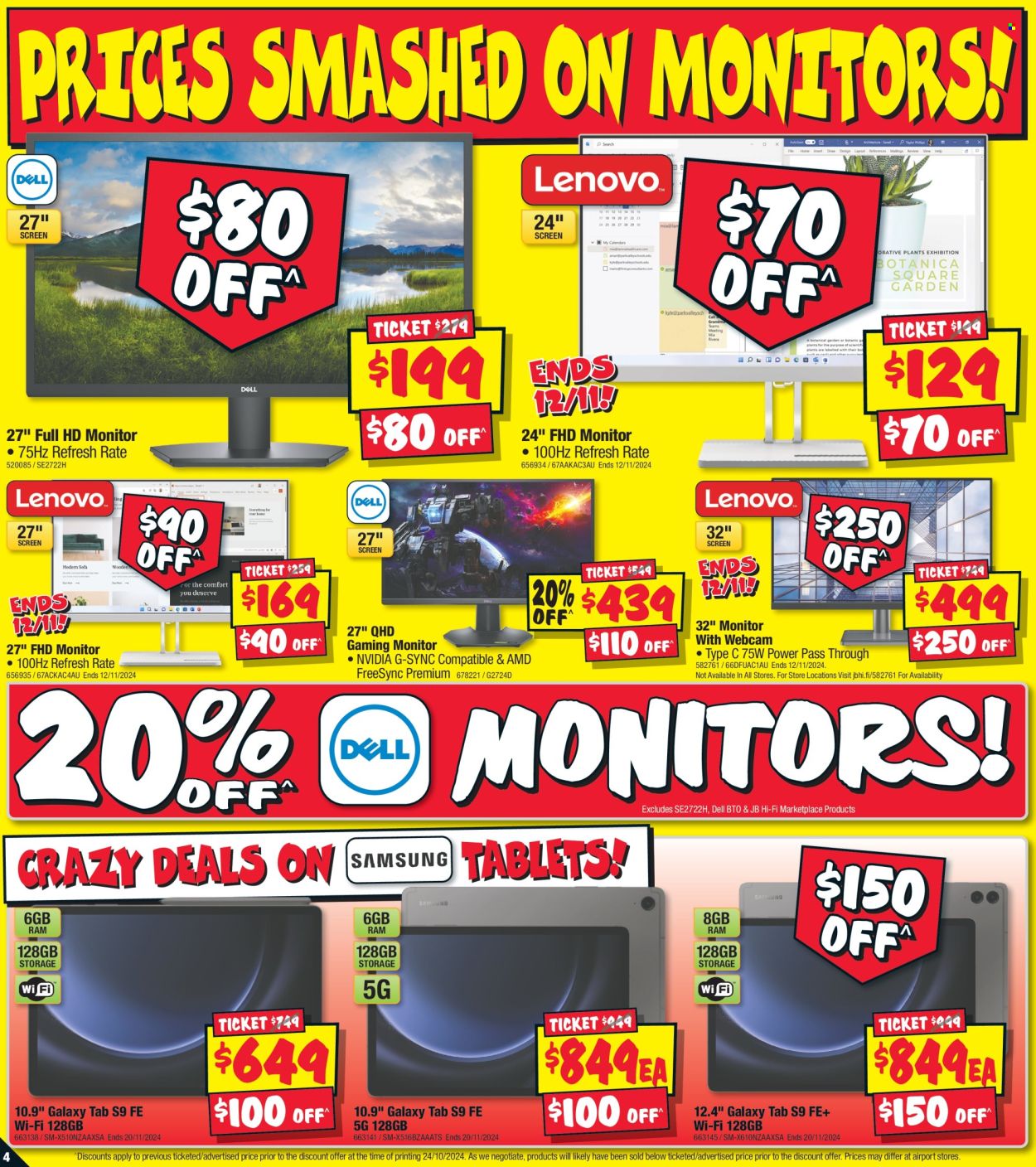 JB Hi-Fi catalogue - 7 Nov 2024 - 13 Nov 2024. Page 4