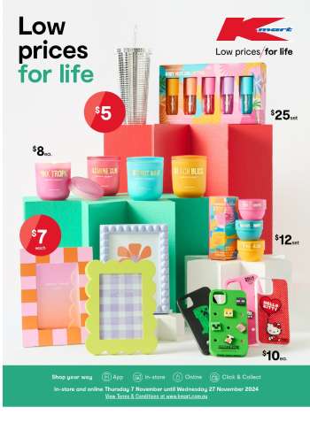 Kmart Catalogue - 7 Nov 2024 - 27 Nov 2024.