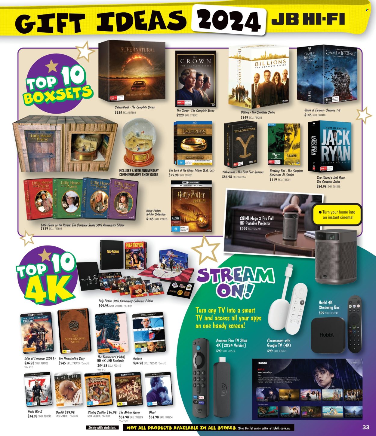JB Hi-Fi catalogue - 13 Nov 2024 - 24 Dec 2024. Page 33