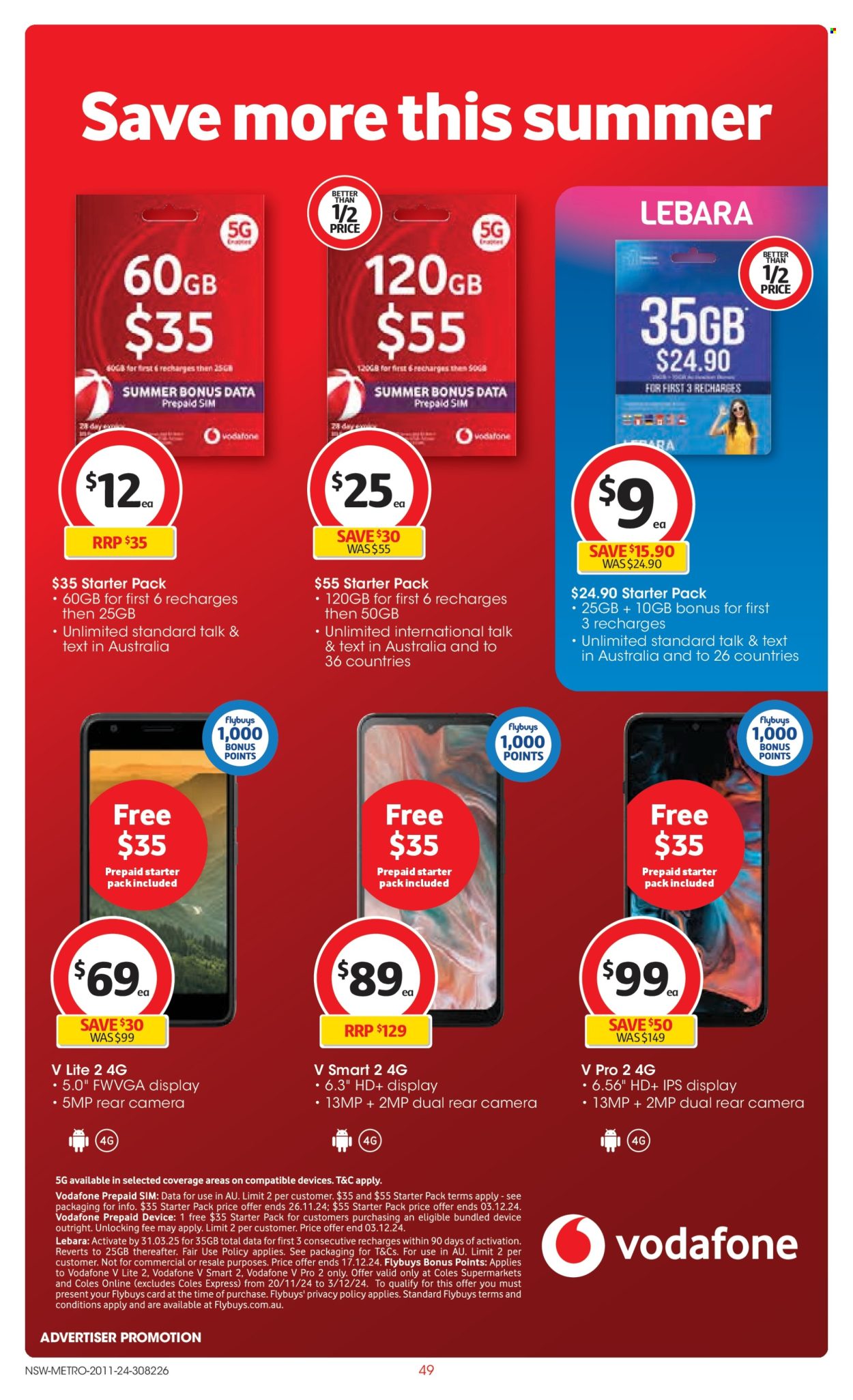 Coles catalogue - 20 Nov 2024 - 26 Nov 2024. Page 49