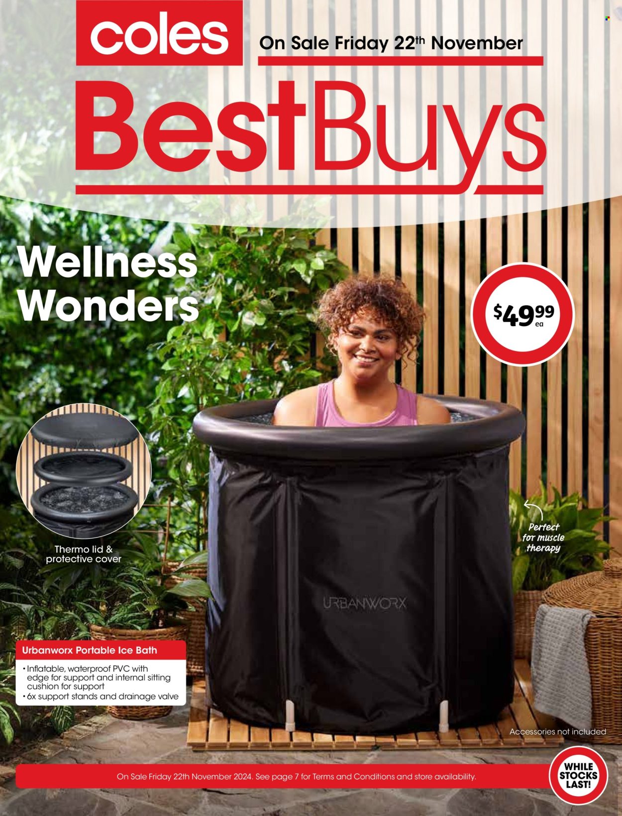 Coles catalogue - 22 Nov 2024 - 28 Nov 2024. Page 1
