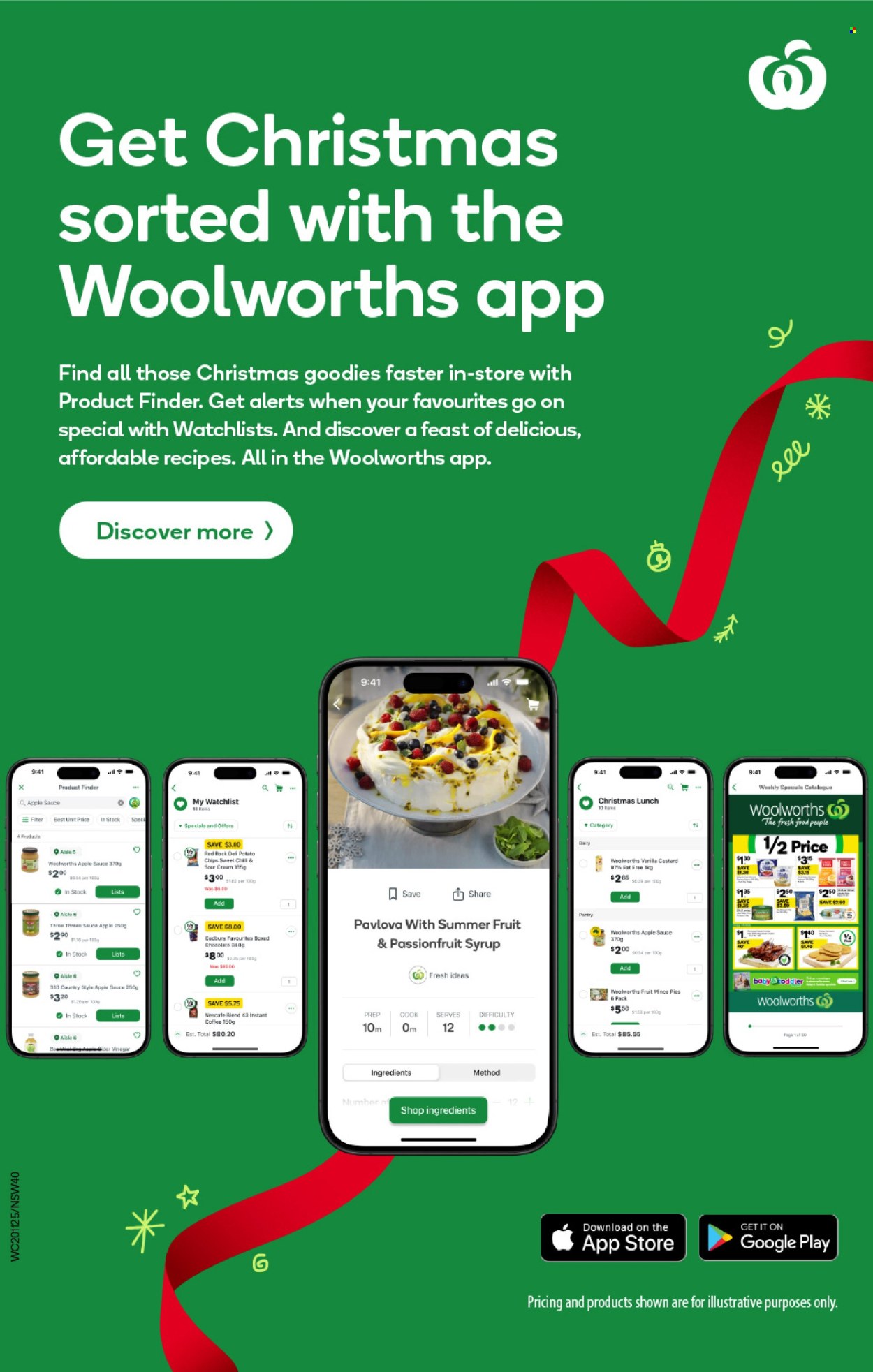 Woolworths catalogue - 20 Nov 2024 - 26 Nov 2024. Page 40