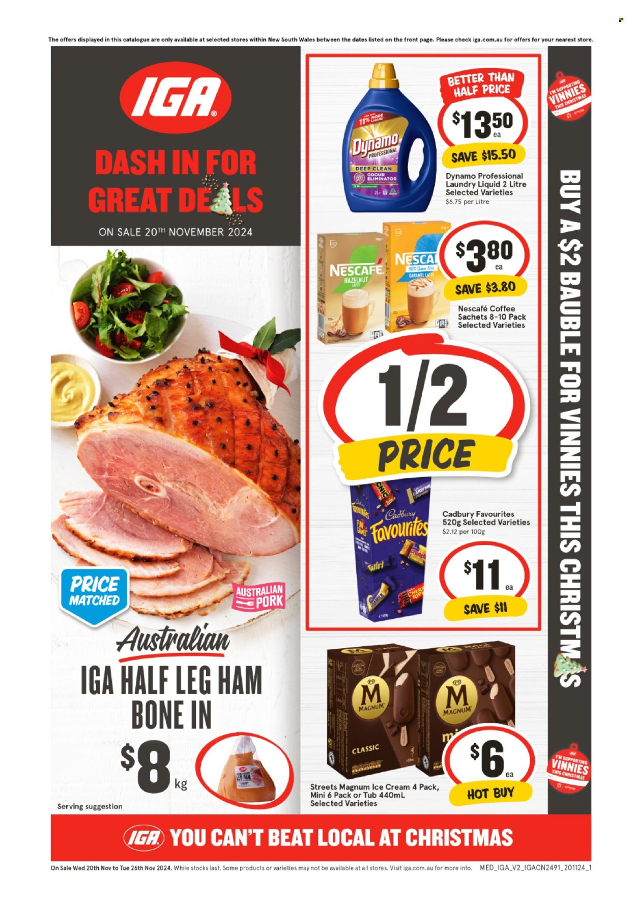 IGA catalogue - 20 Nov 2024 - 26 Nov 2024. Page 1