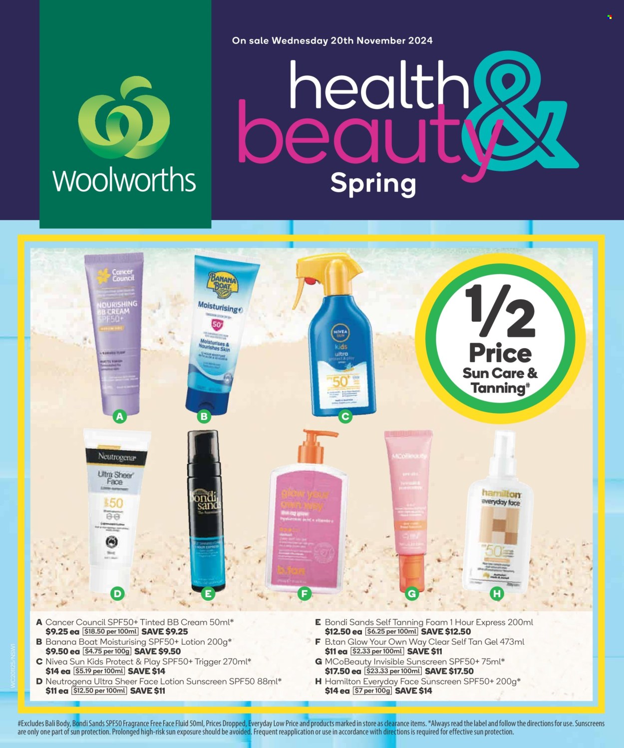 Woolworths catalogue - 20 Nov 2024 - 26 Nov 2024. Page 1