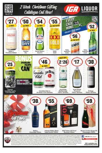 IGA LIQUOR Catalogue - 20 Nov 2024 - 26 Nov 2024.