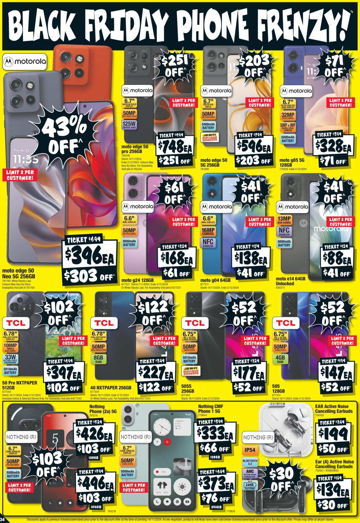 JB Hi-Fi catalogue - 21 Nov 2024 - 2 Dec 2024. Page 34