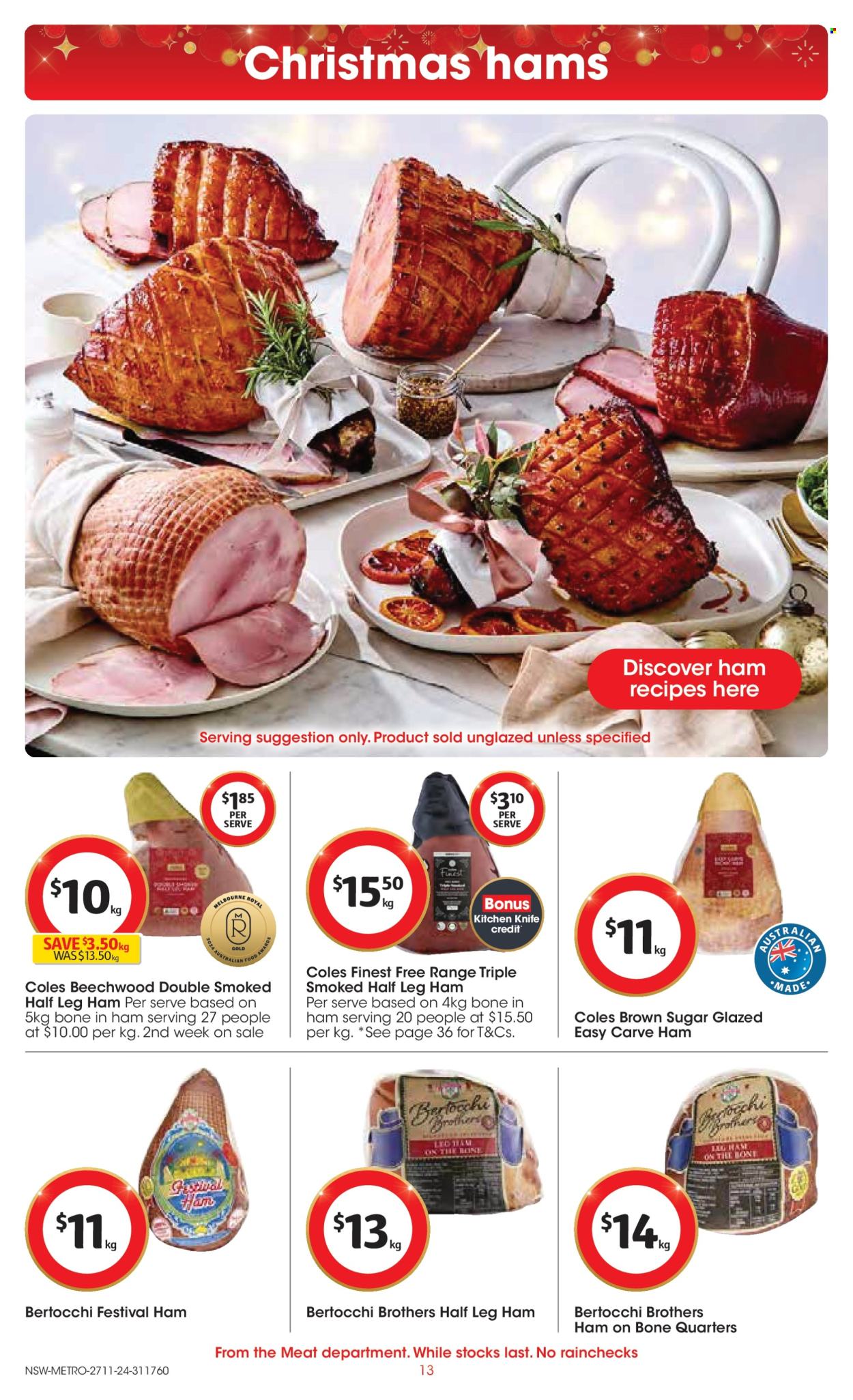 Coles catalogue - 27 Nov 2024 - 3 Dec 2024. Page 13