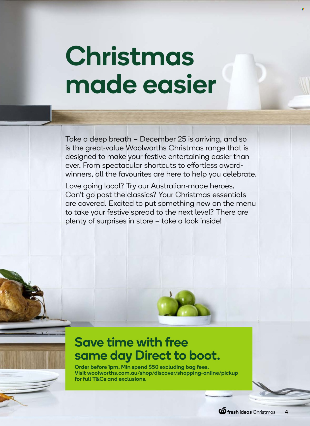 Woolworths catalogue - 27 Nov 2024 - 26 Dec 2024. Page 4
