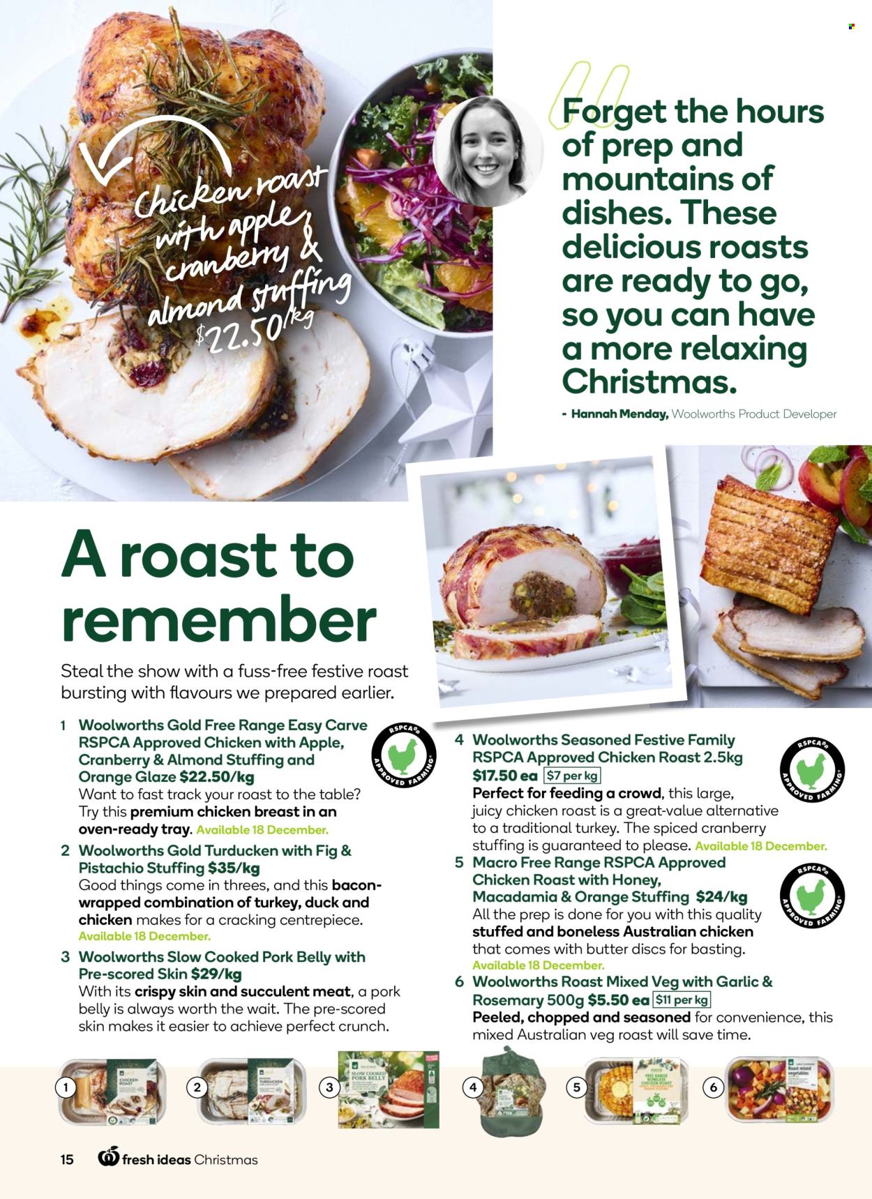 Woolworths catalogue - 27 Nov 2024 - 26 Dec 2024. Page 15