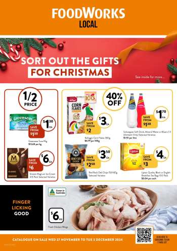 Foodworks Catalogue - 27 Nov 2024 - 3 Dec 2024.