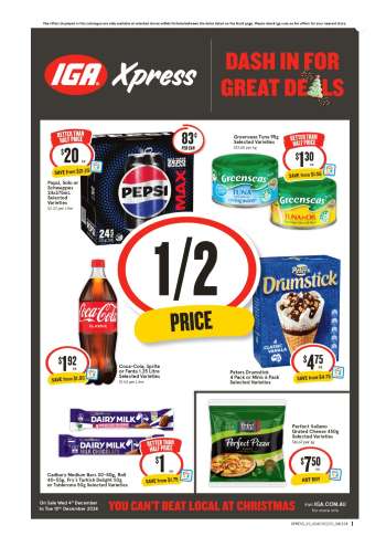 IGA Xpress Catalogue - 4 Dec 2024 - 10 Dec 2024.
