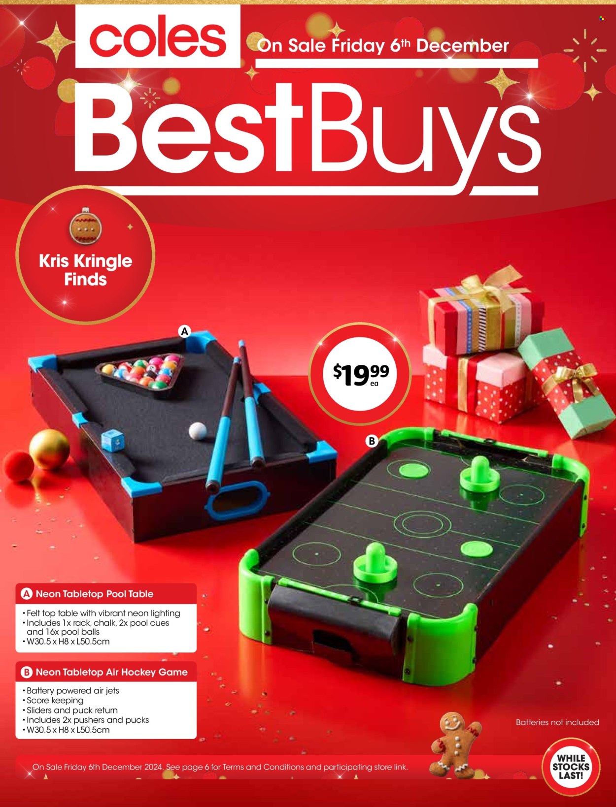 Coles catalogue - 6 Dec 2024 - 12 Dec 2024. Page 1